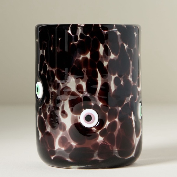 Anthropologie Other - NWT Anthropologie Mystic Icon Juice Glass Tortoiseshell Glass Evil Eye SOLD OUT